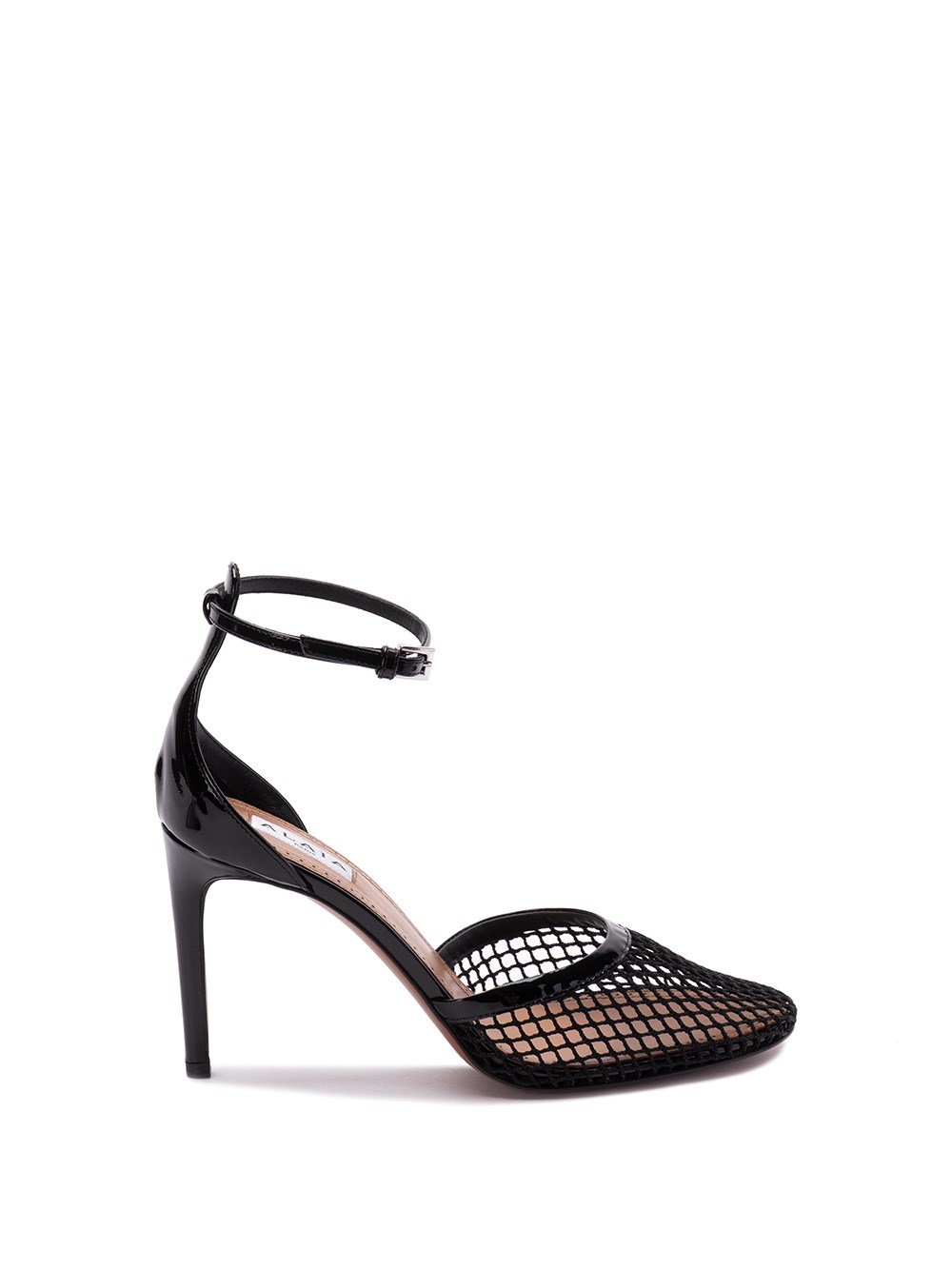 Shop Alaïa Fishnet Pumps In Black  