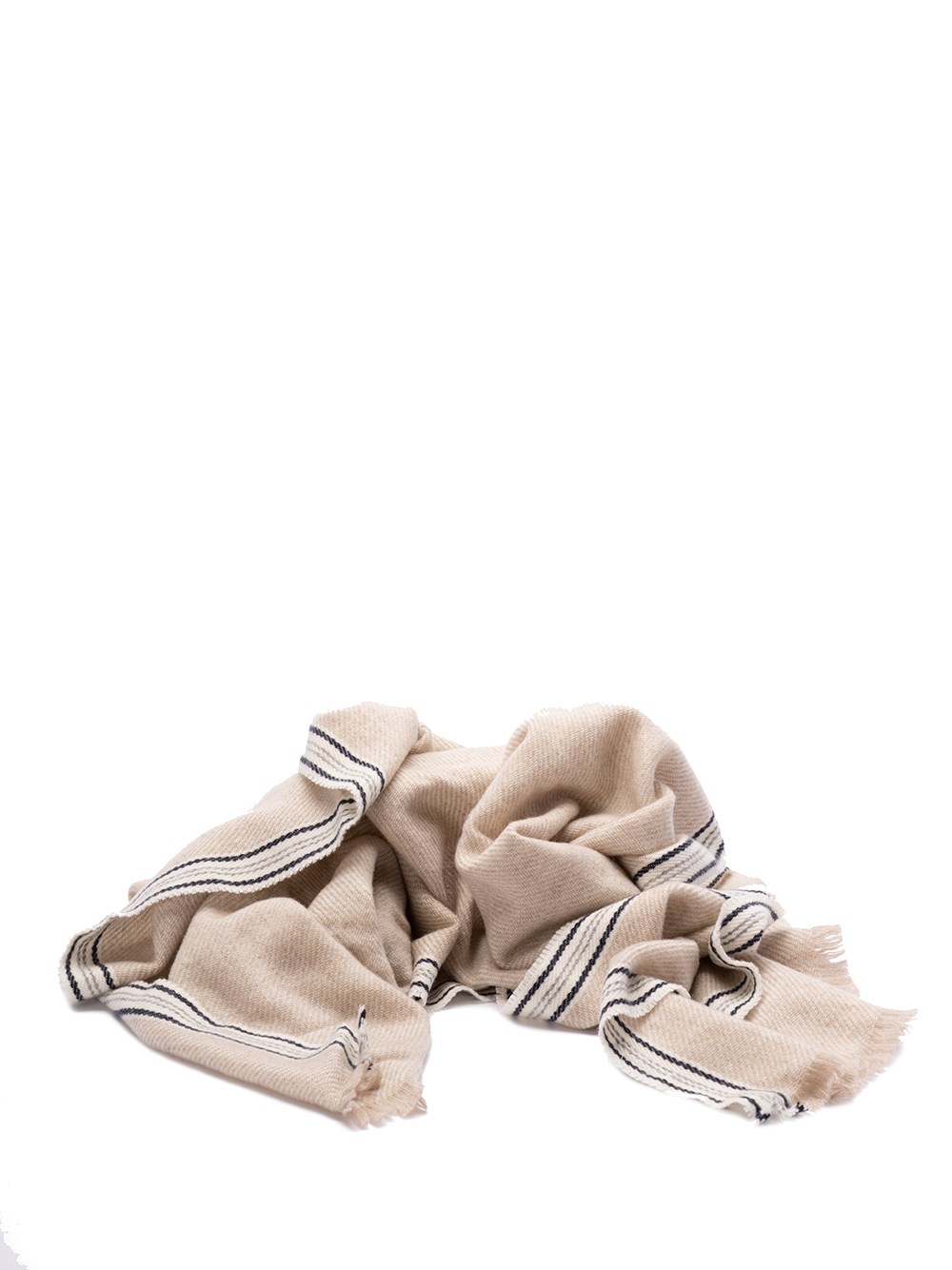 Shop Brunello Cucinelli Scarf In Brown