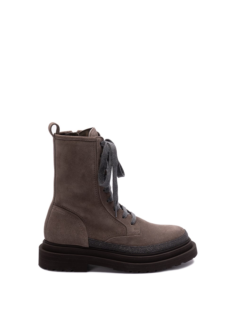 Brunello Cucinelli Ankle Boots In Brown