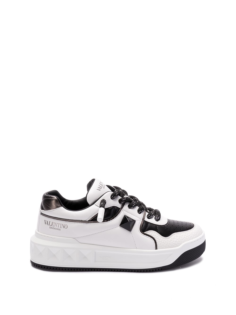 Shop Valentino `one Stud Xl` Sneakers In White