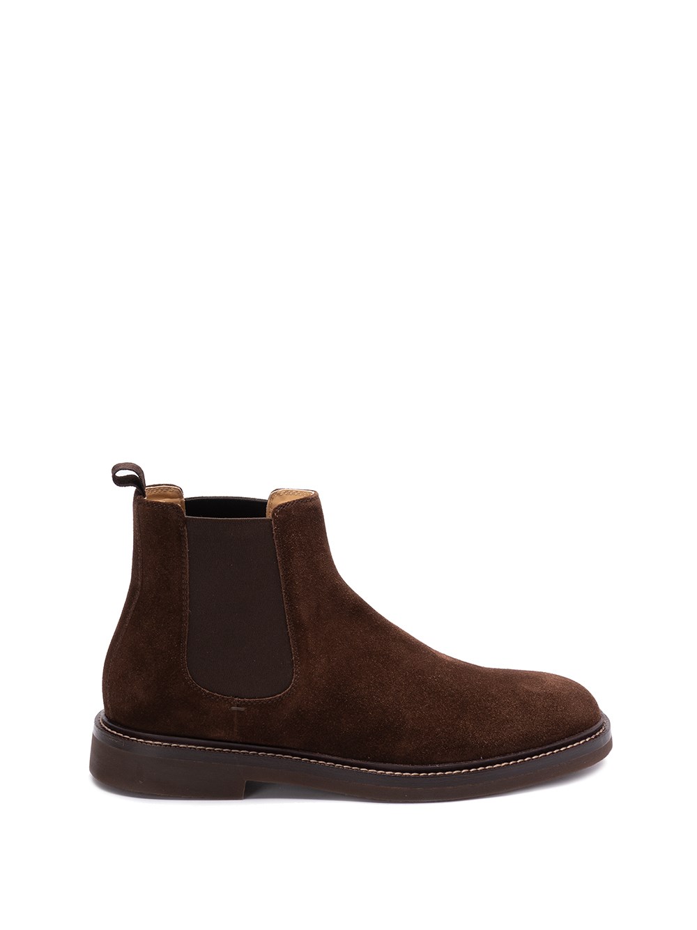 Shop Brunello Cucinelli Ankle Boots In Brown