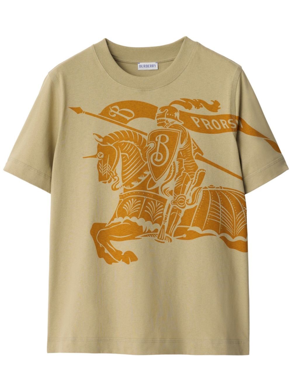 Shop Burberry T-shirt In Green