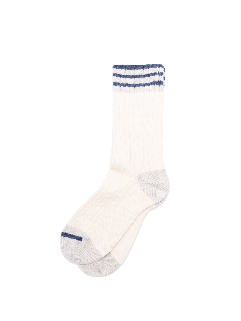 Brunello Cucinelli Rib Knit Socks In Grey