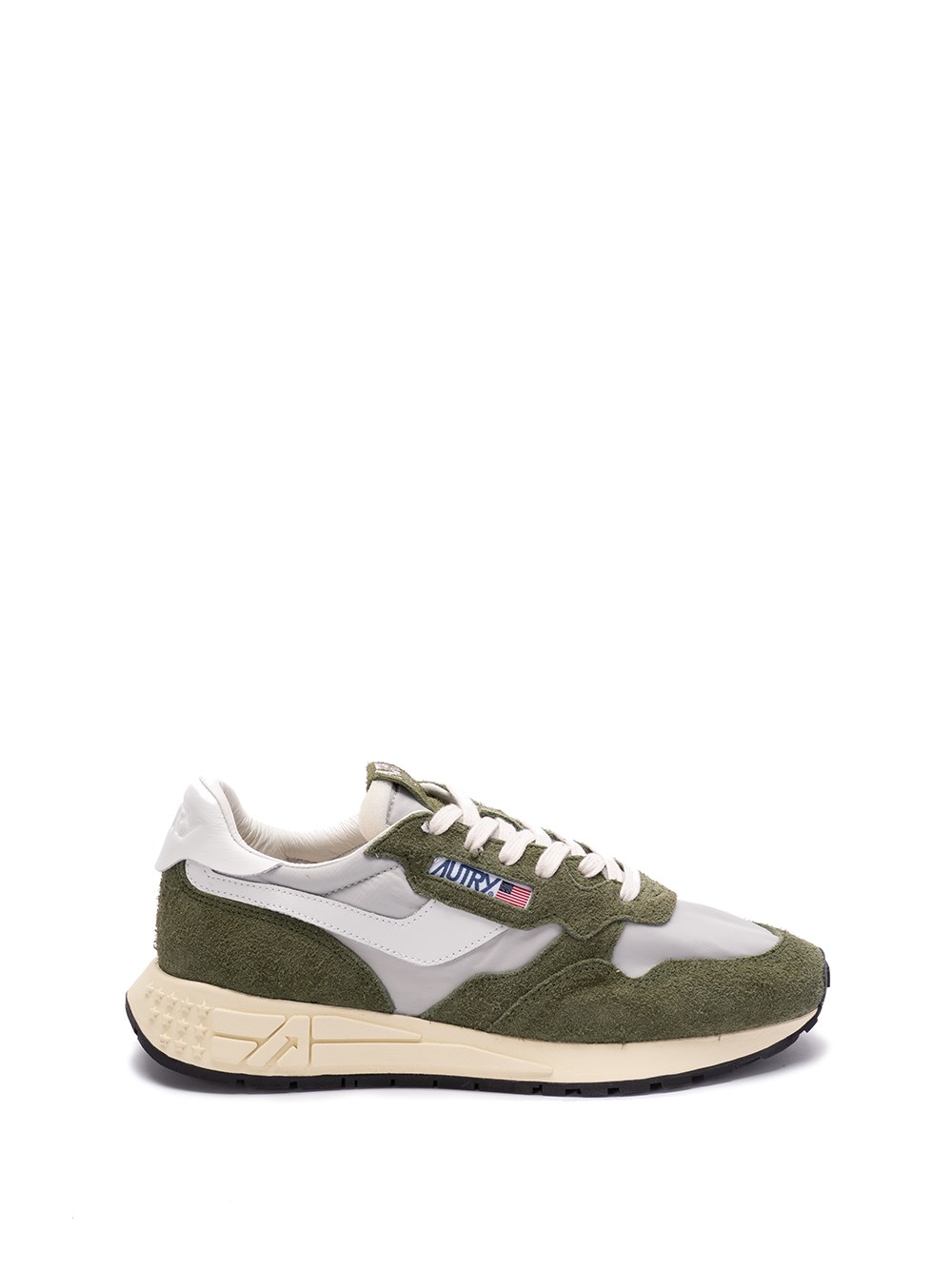 Shop Autry `reelwind` Low-top Sneakers In Green