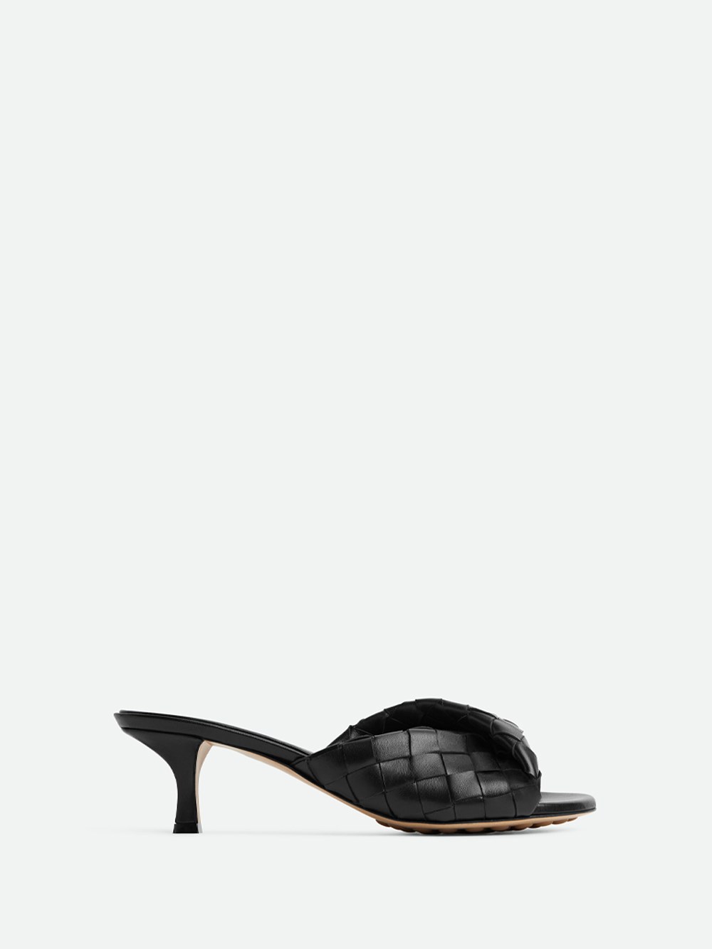 Shop Bottega Veneta `blink Mule` In Black