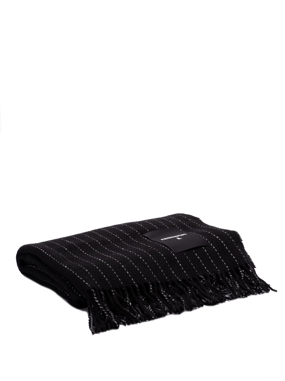 Shop Patrizia Pepe Scarf In Black  