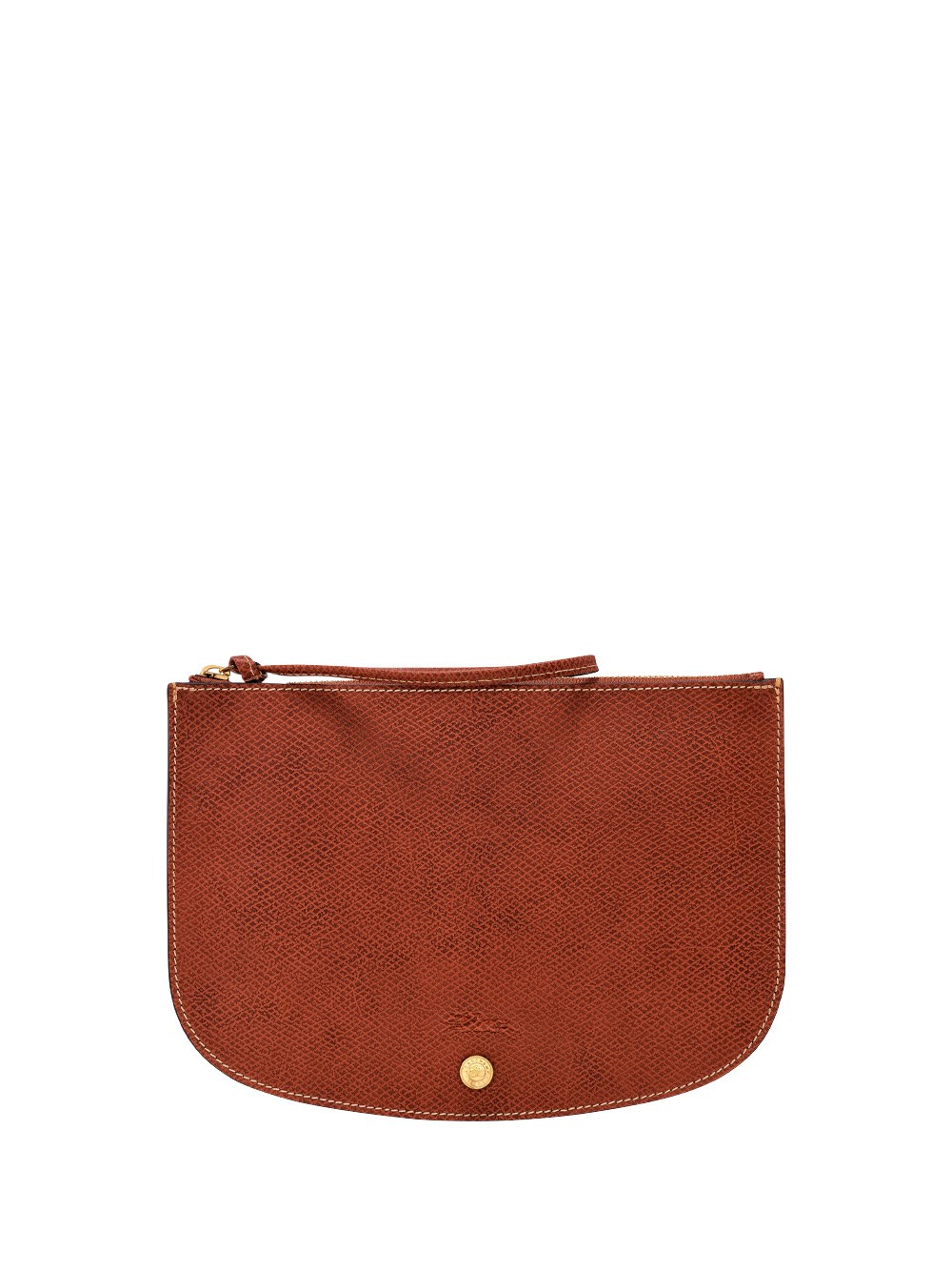 Shop Longchamp `epure` Pouch In Brown