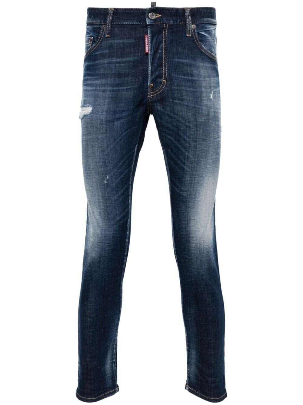 Shop Dsquared2 `skater` Jeans In Blue