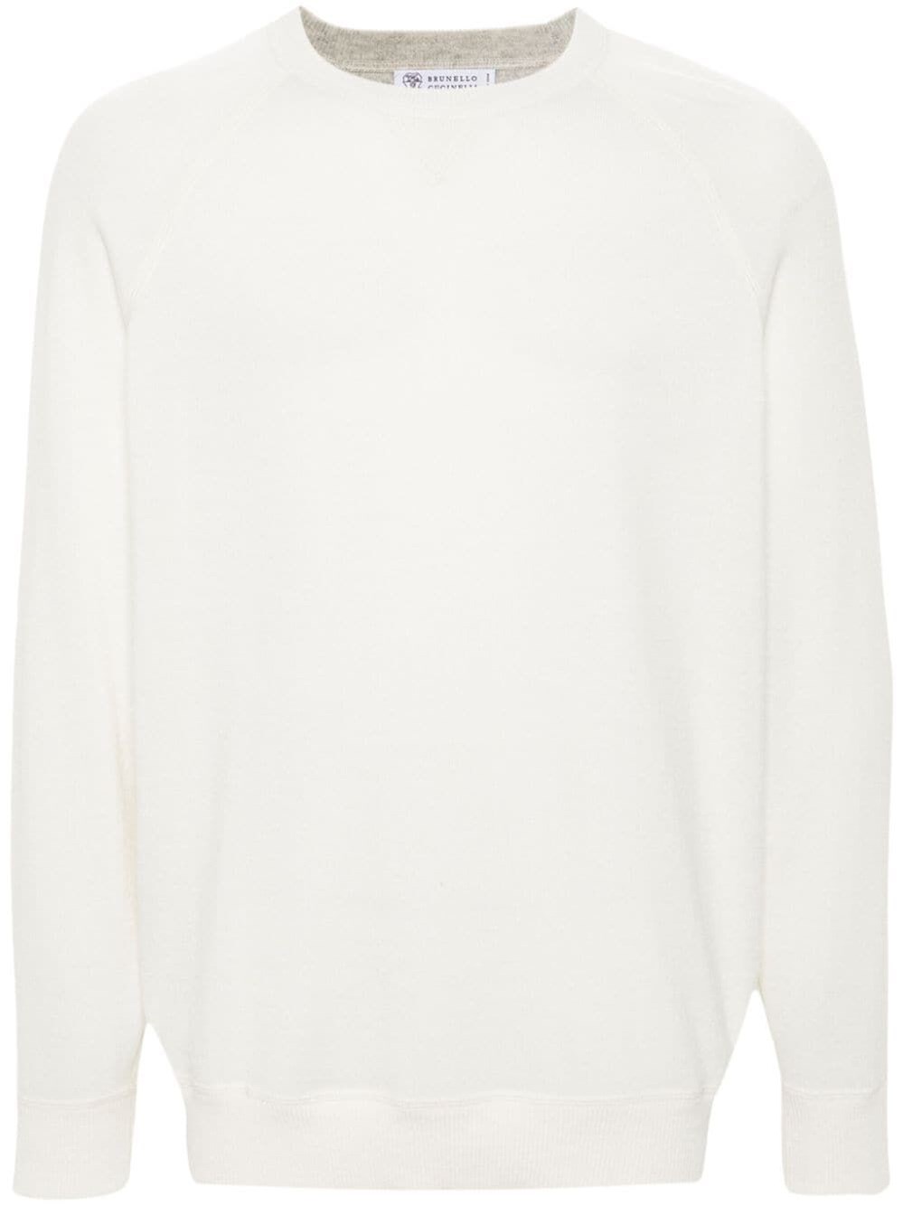 Shop Brunello Cucinelli Sweater In Beige