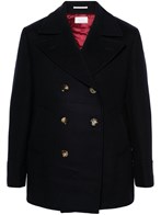 【BRUNELLO CUCINELLI 】double cloth caban coat Brunello Cucinelli Double Cloth Caban Coat - Blue