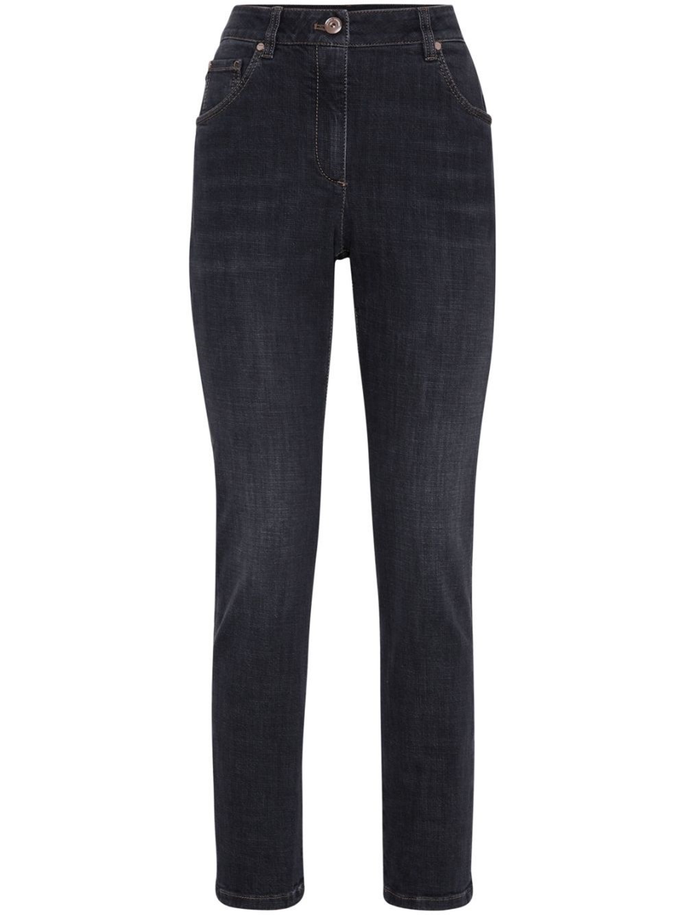 Shop Brunello Cucinelli Jeans In Black  