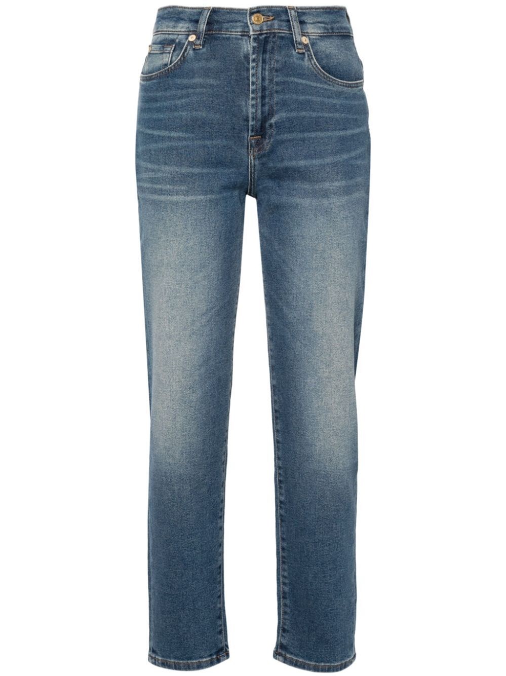 Shop 7 For All Mankind `malia Luxe Vintage Love Affair` Jeans In Blue