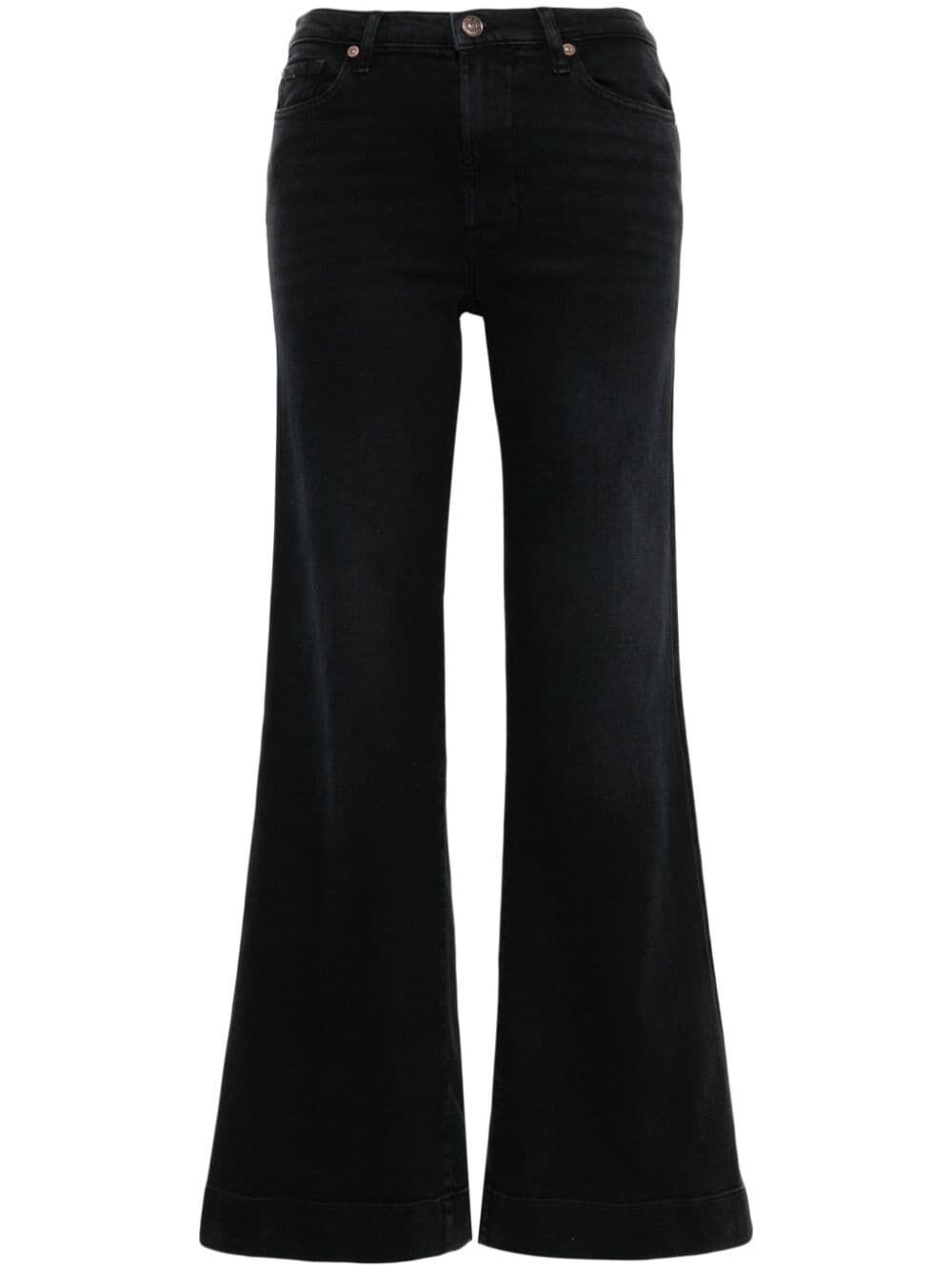 Shop 7 For All Mankind `modern Dojo Envy` Jeans In Black  