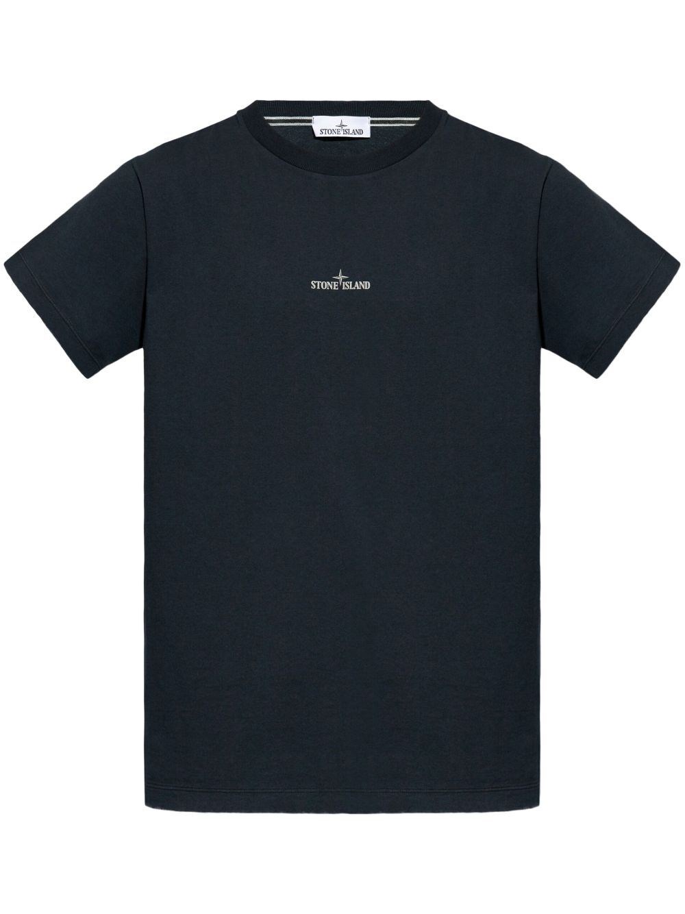 Shop Stone Island T-shirt In Blue