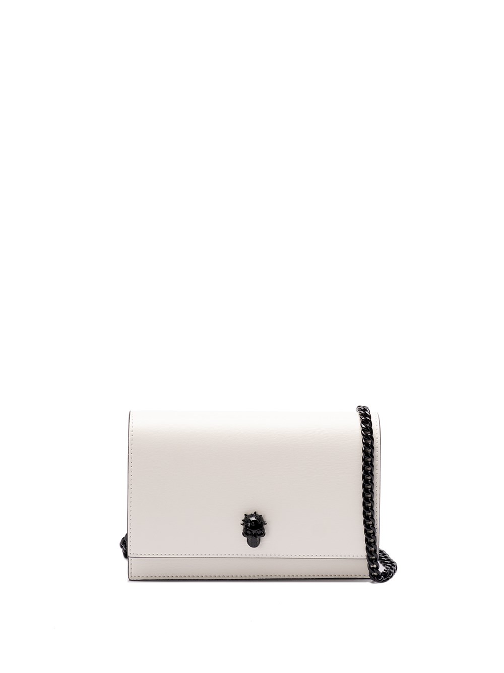 Alexander Mcqueen Small Skull Bag In Beige