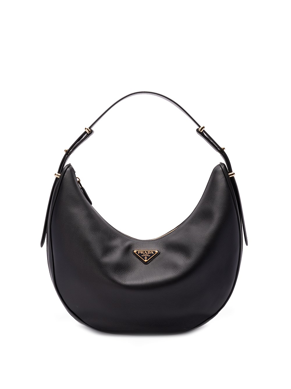 Shop Prada Arquè` Large Shoulder Bag In Black  