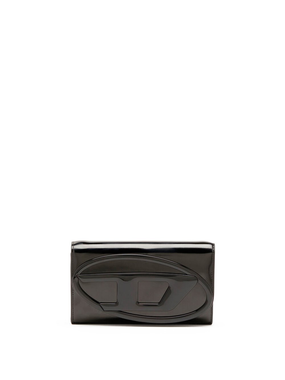 Shop Diesel `1dr Wallet Strap` Wallet In Black  