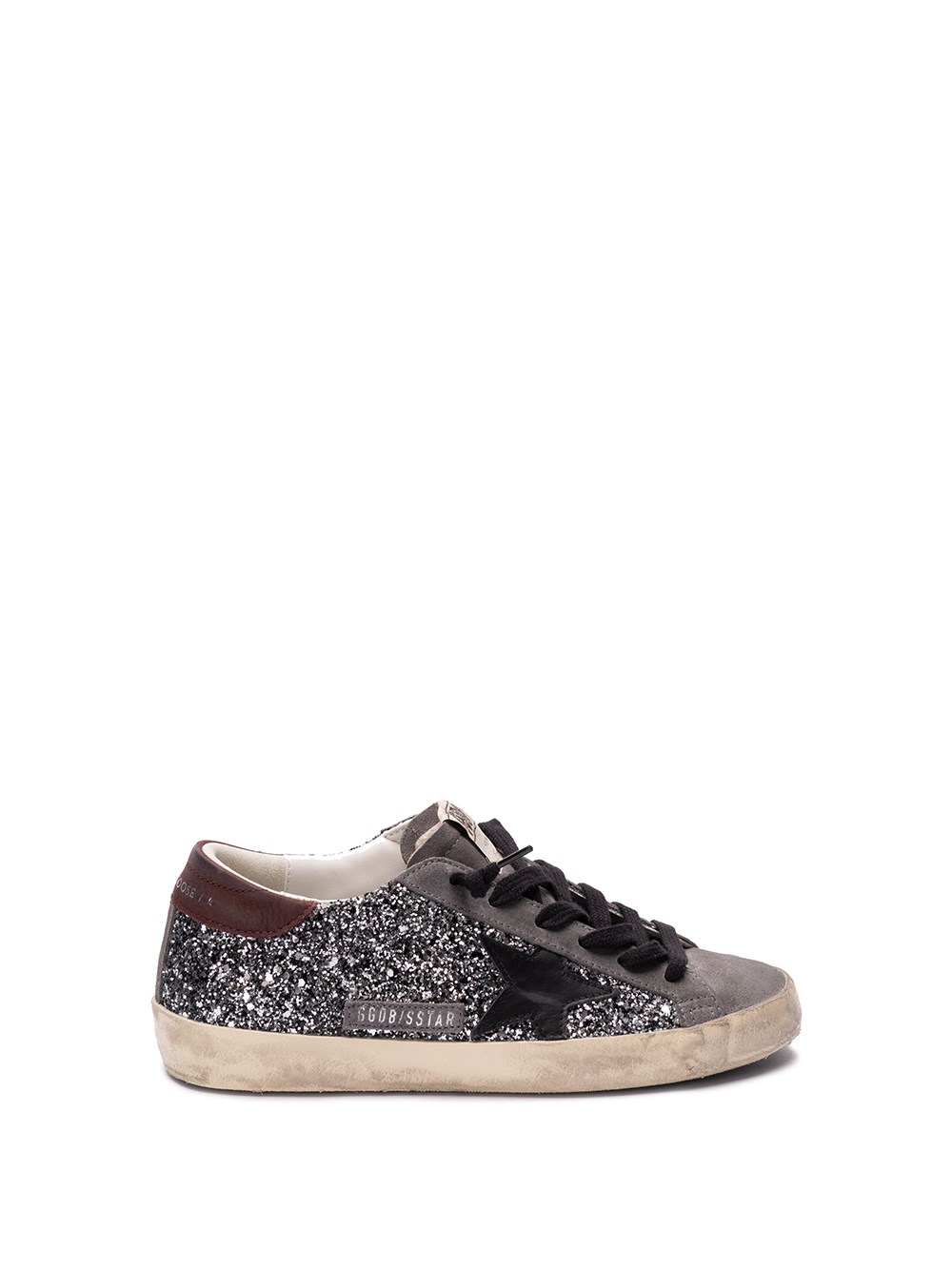 Shop Golden Goose `super Star` Sneakers In Metallic