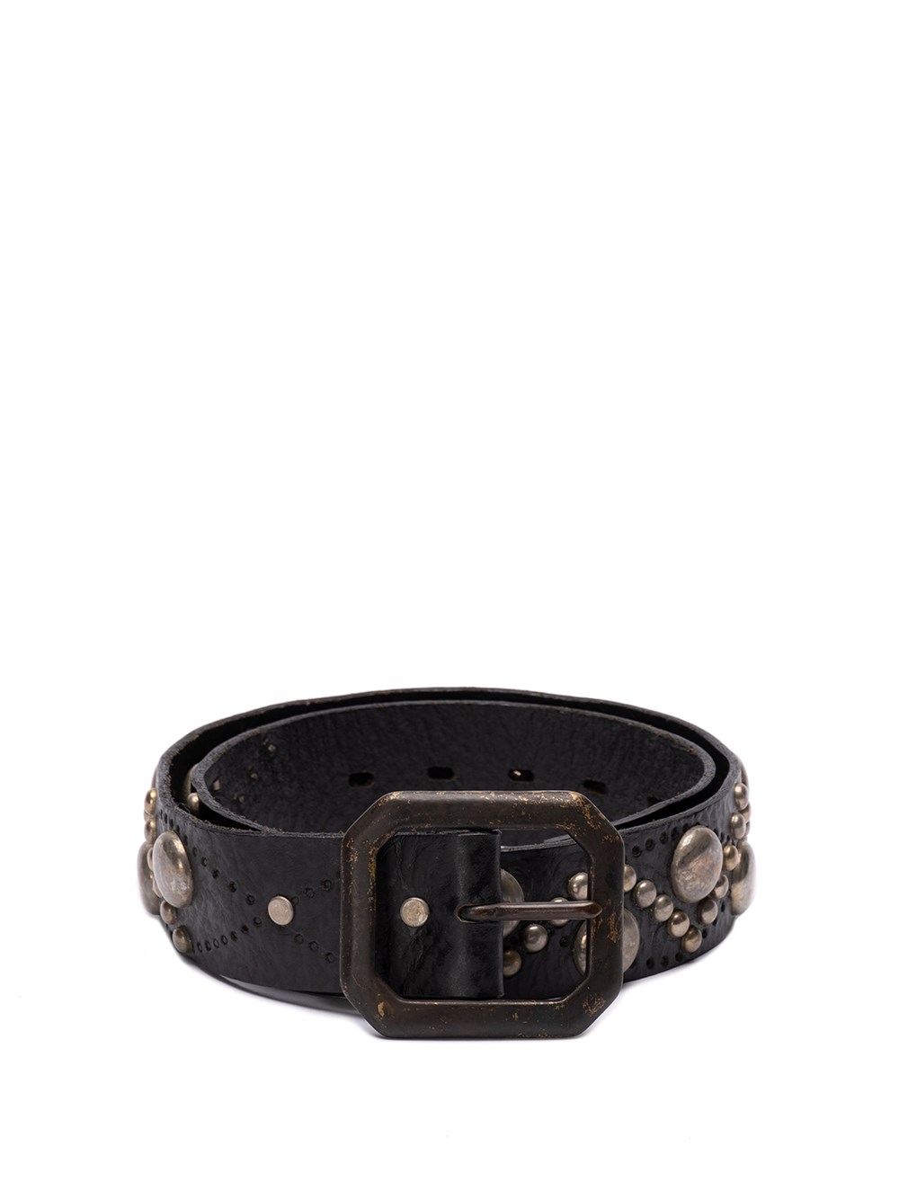 Shop The Great China Wall Belt Dot Studs In Black  