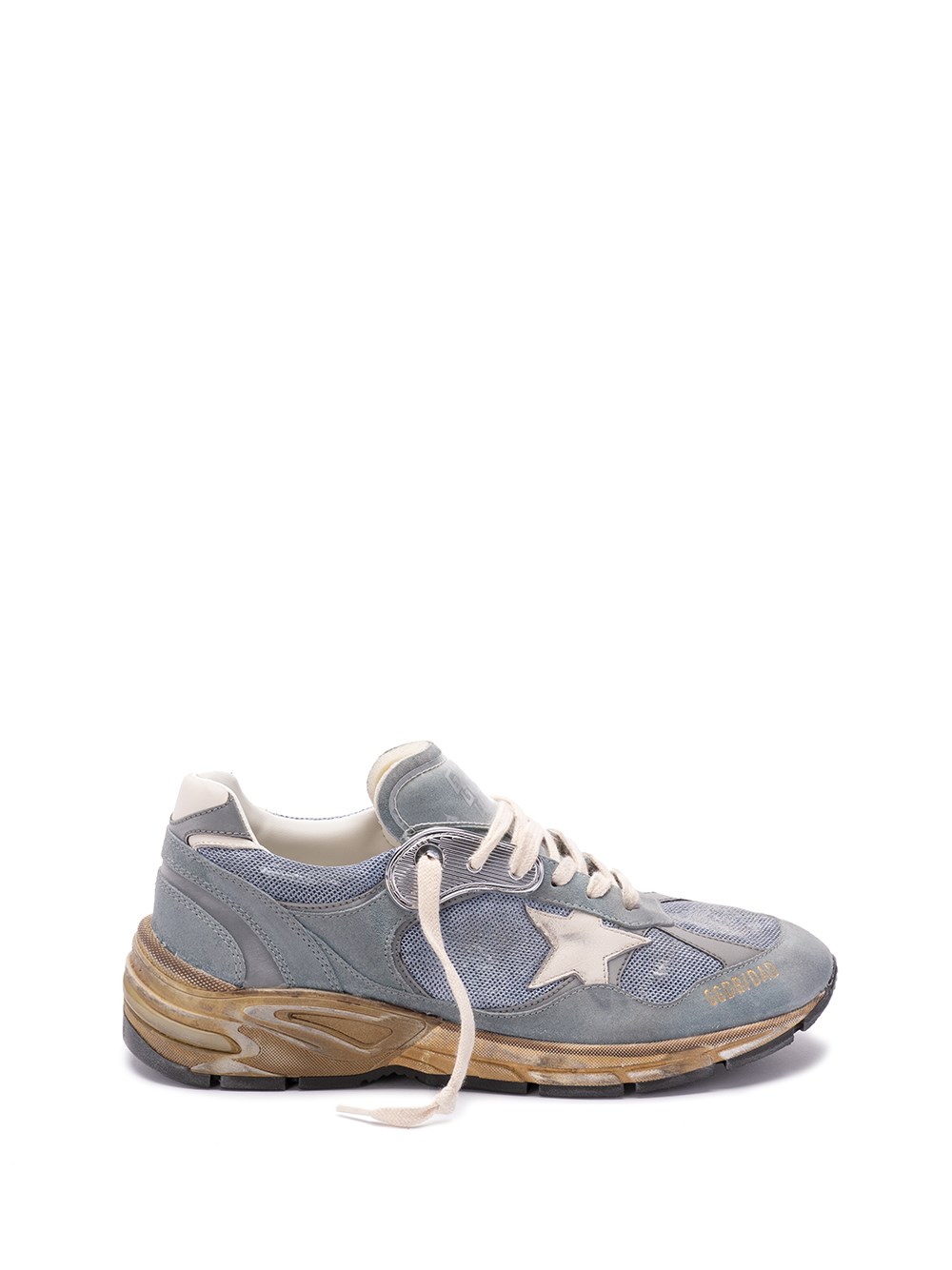 Shop Golden Goose `running Dad` Sneakers In Blue