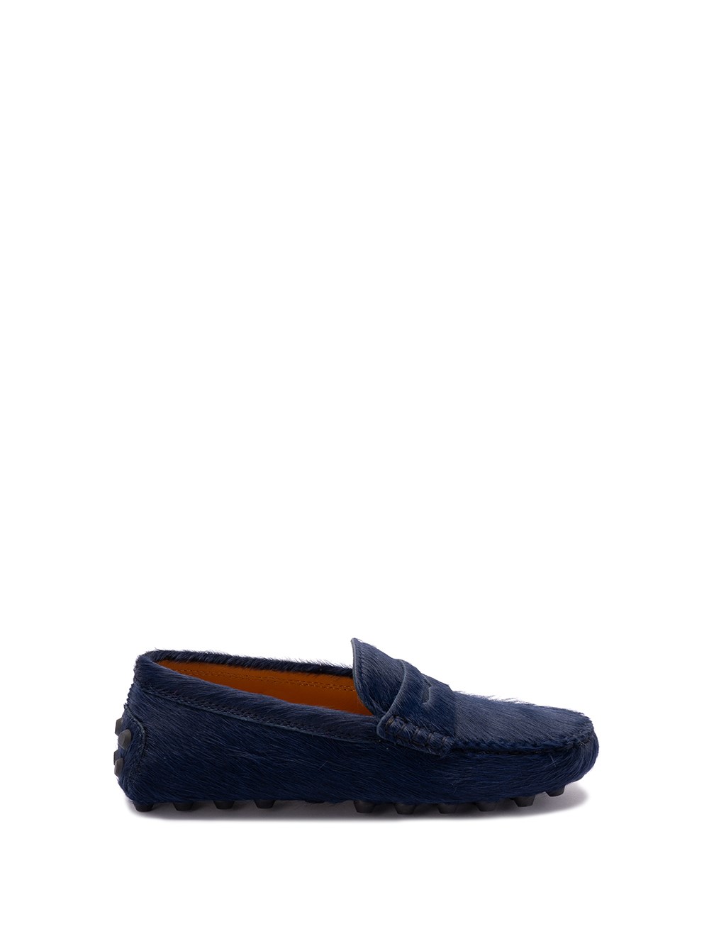 Shop Tod's `gommino Macro` Loafers In Blue