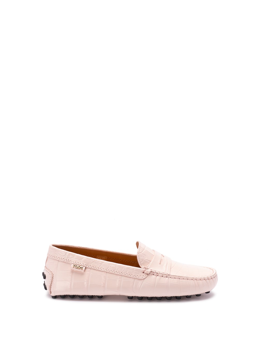 Shop Tod's `gommino` Loafers In Pink