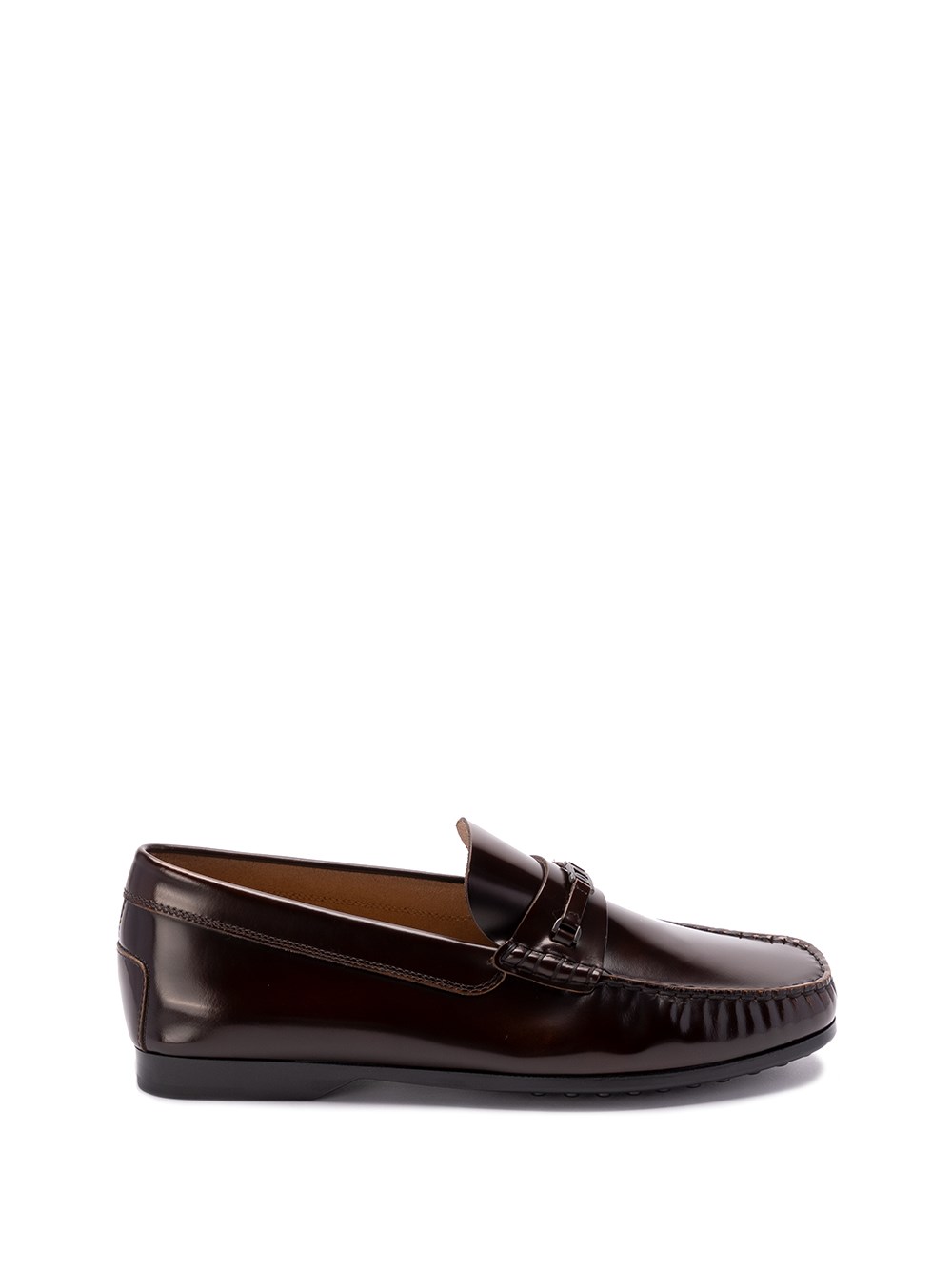 Shop Tod's `kate` Loafers In Brown