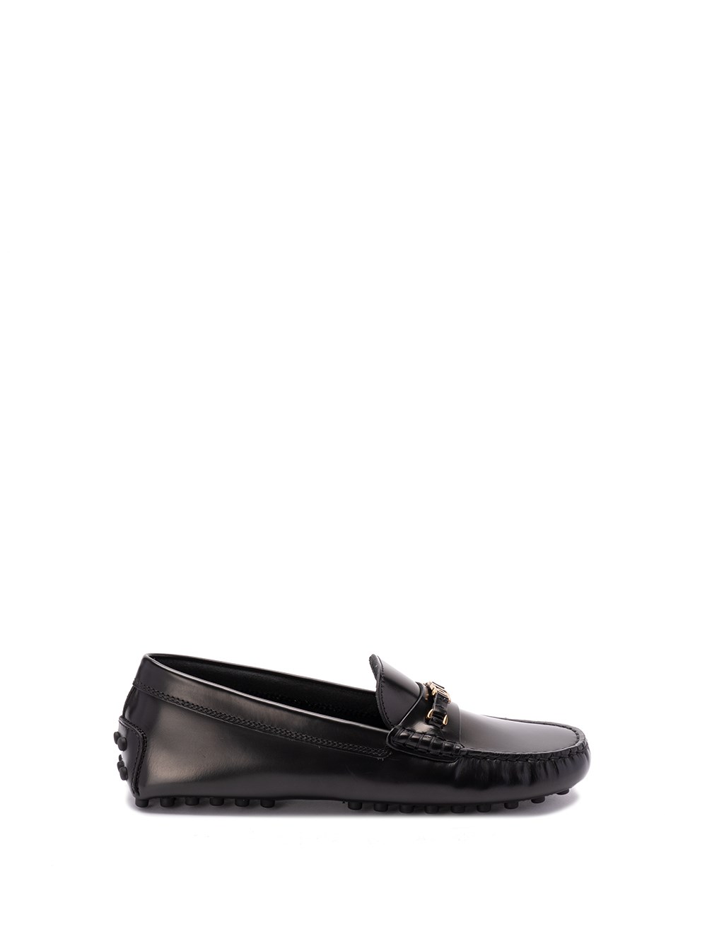 Shop Tod's `gommino` Loafers In Black  