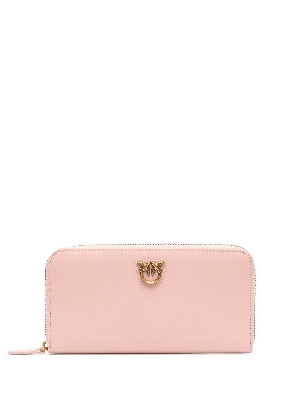 Shop Pinko `ryder` Zip Around Wallet In Pink