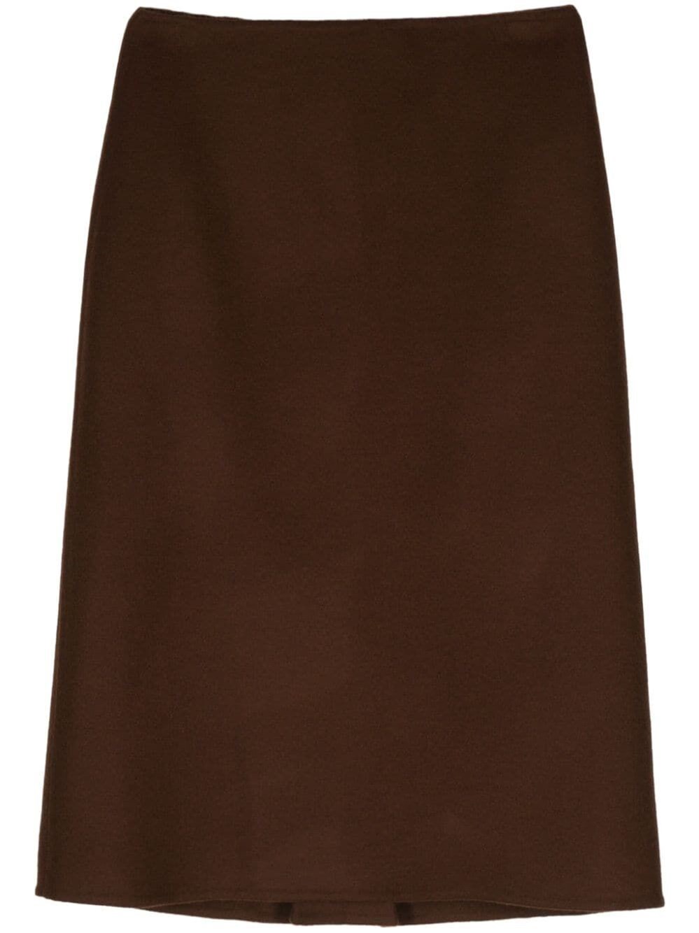 Shop Ermanno Scervino Skirt In Brown