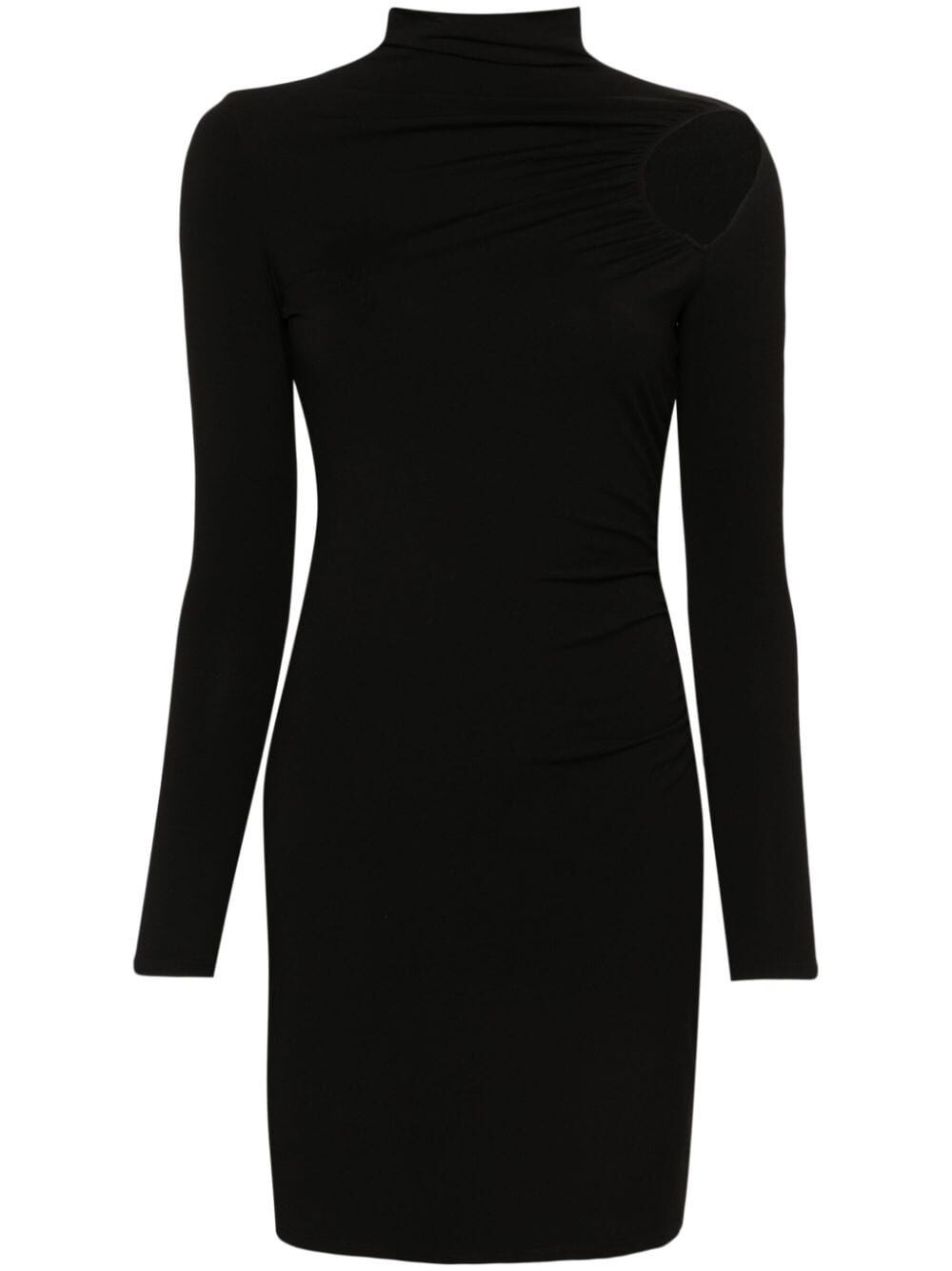 Shop Patrizia Pepe Dress In Black  