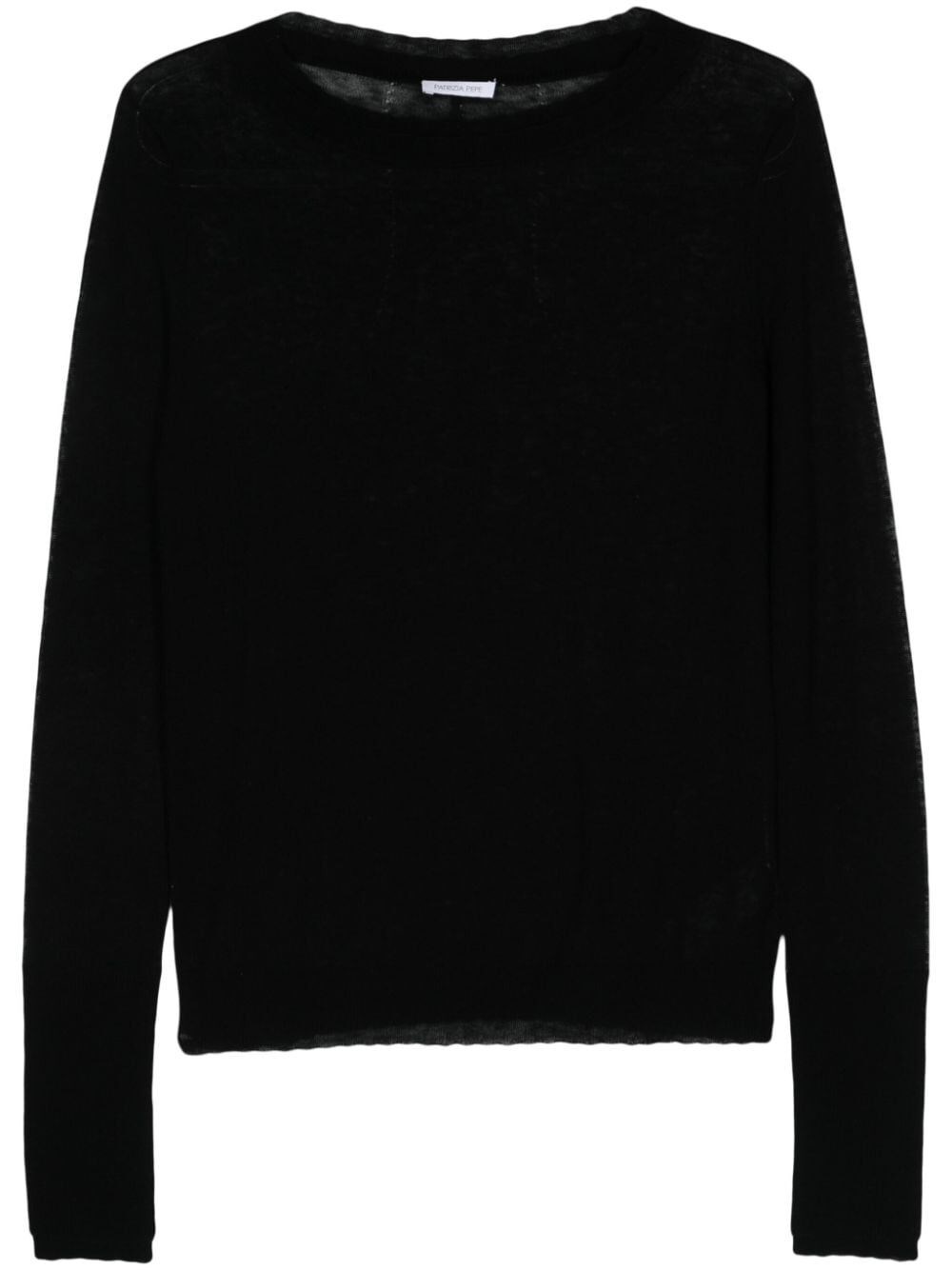 Shop Patrizia Pepe Sweater In Black  