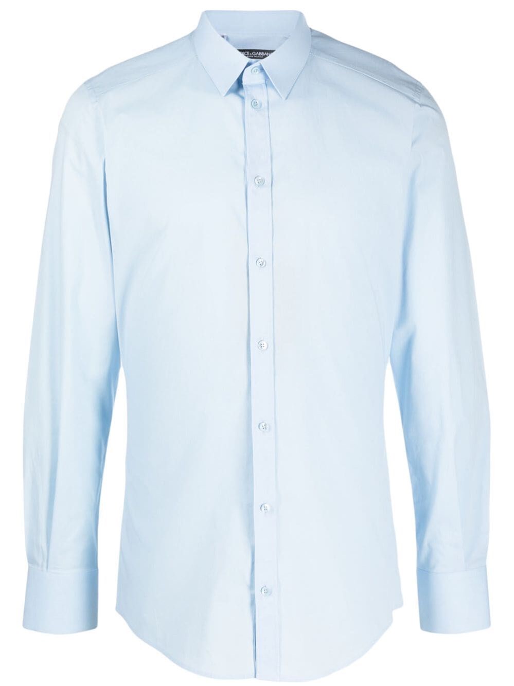 Shop Dolce & Gabbana `gold-fit` Shirt In Blue