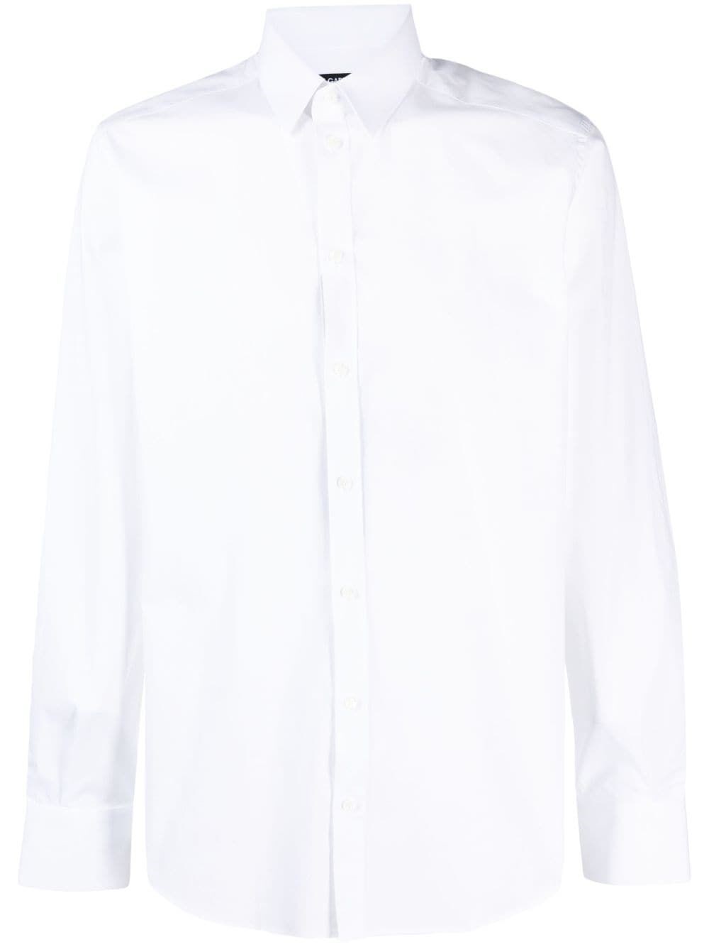 Dolce & Gabbana Long-sleeved Formal Shirt In White