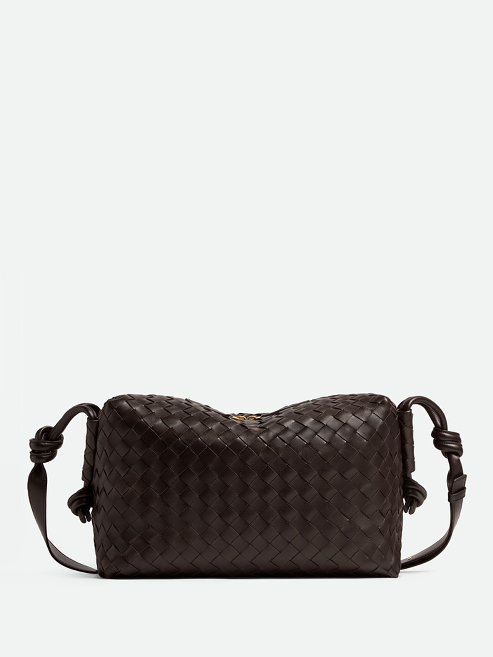 Shop Bottega Veneta `medium Loop Weekender` In Brown