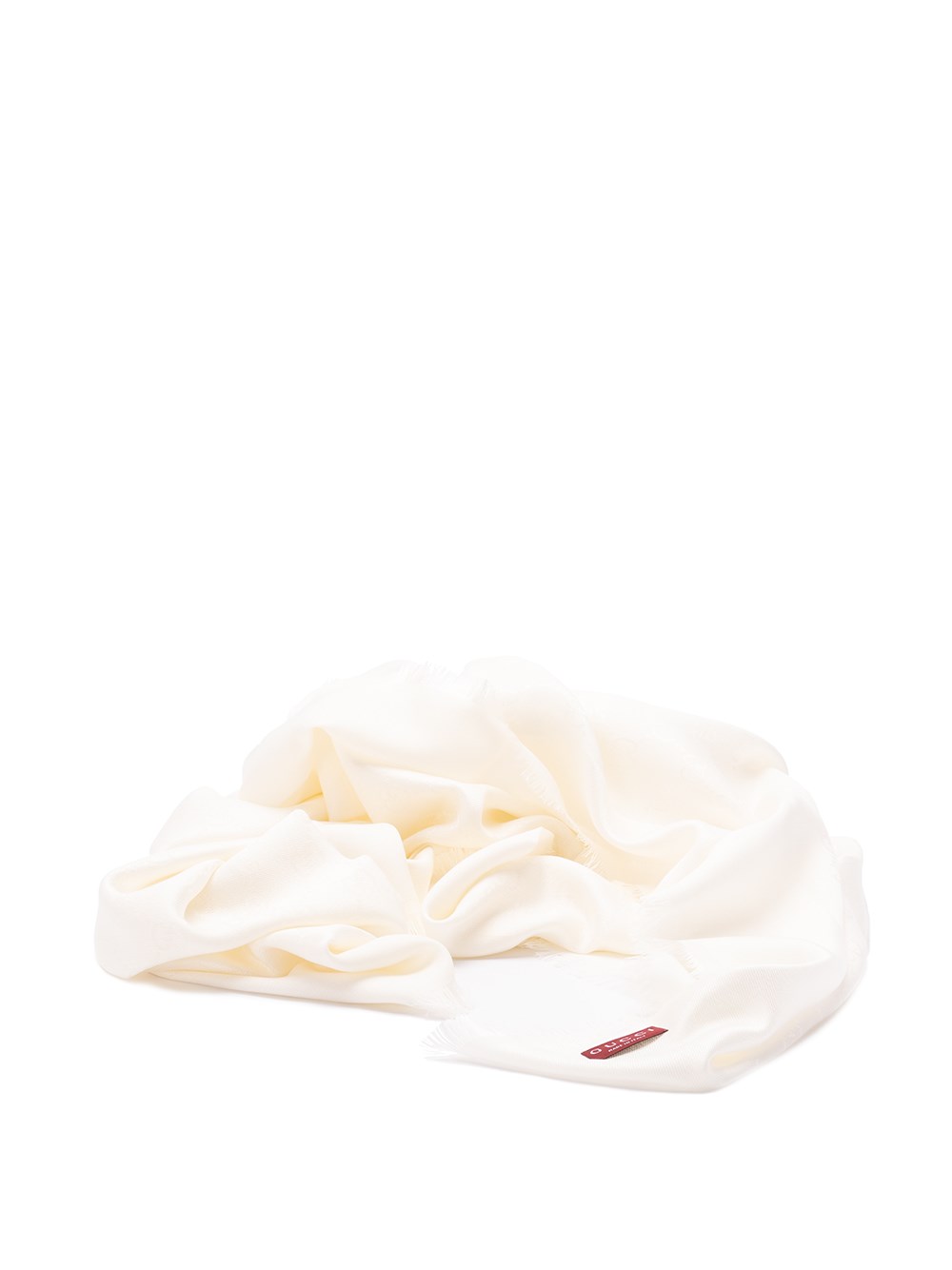 Shop Gucci `sirens` Scarf In White