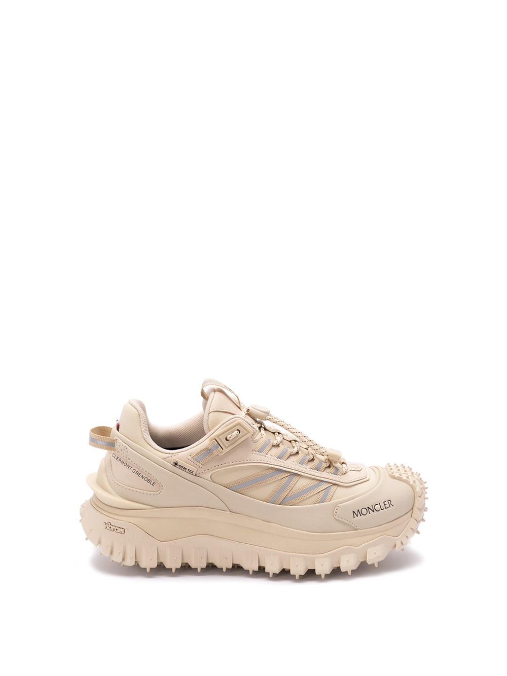 Shop Moncler `trailgrip Gtx` Low-top Sneakers In Beige