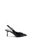 Prada Saffiano Patent Leather Slingback Pumps