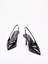Prada Saffiano Patent Leather Slingback Pumps