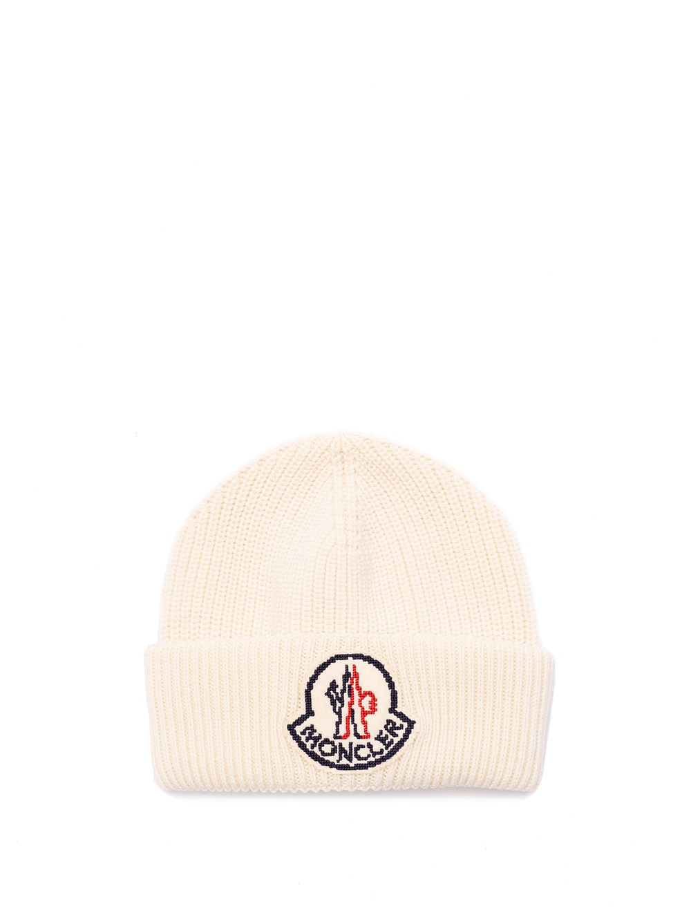 Shop Moncler Hat In White