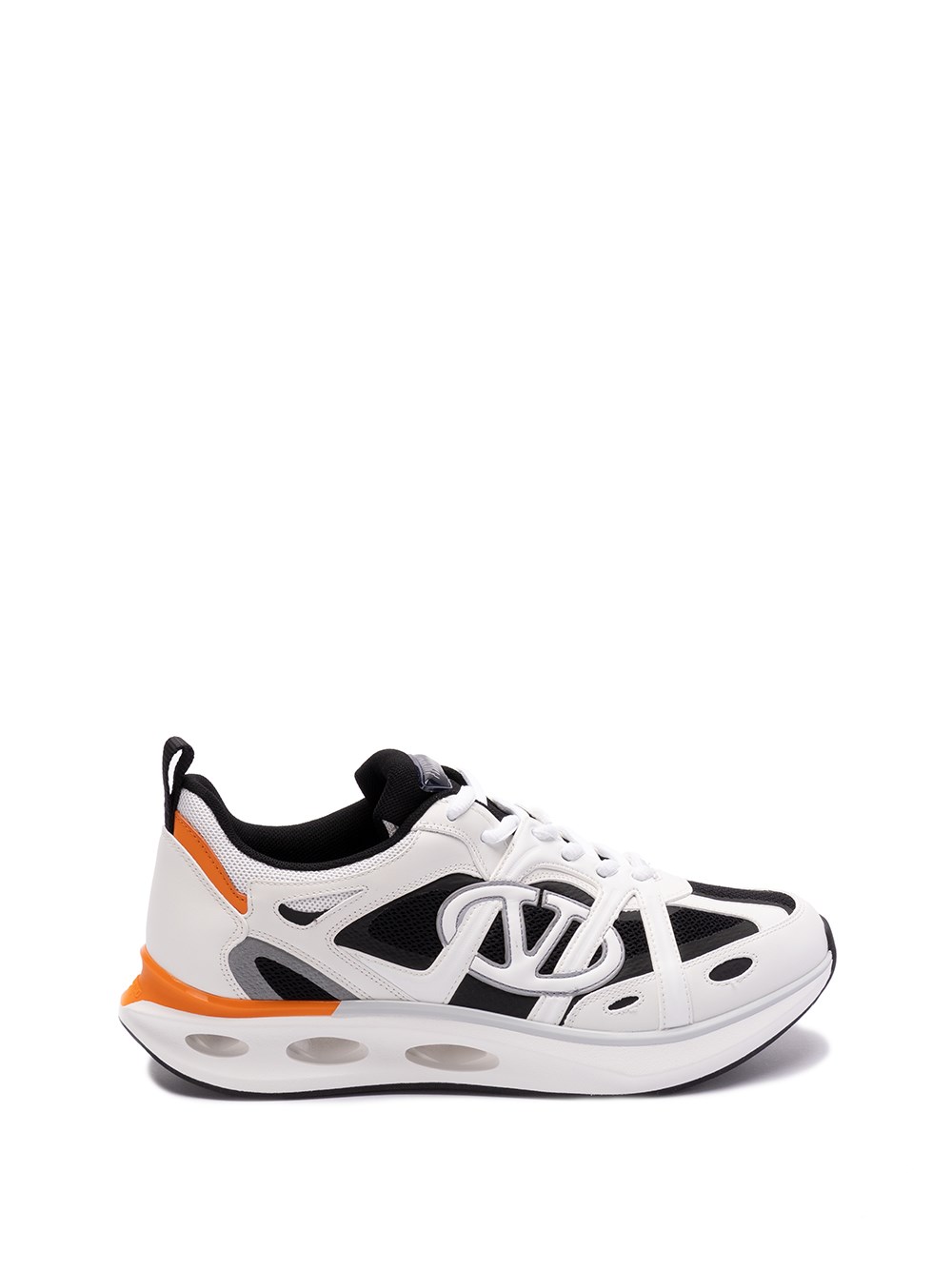 Shop Valentino `vlogo Easyjog` Sneakers In White