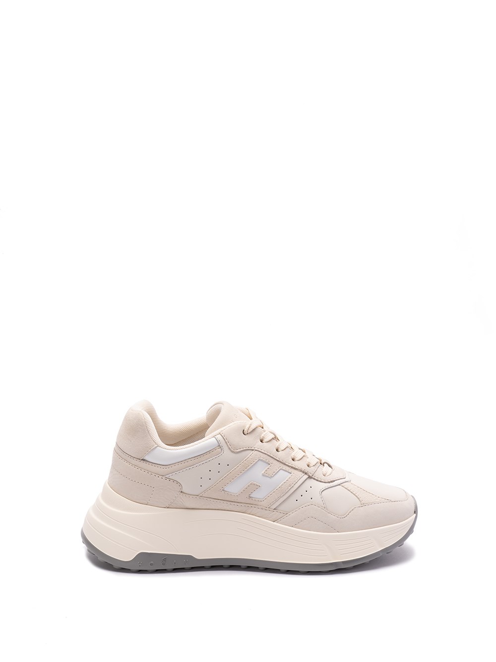 Shop Hogan `h669` Sneakers In Beige