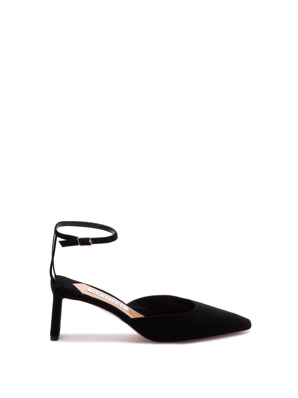 Shop Aquazzura `blade Pump 65` In Black  