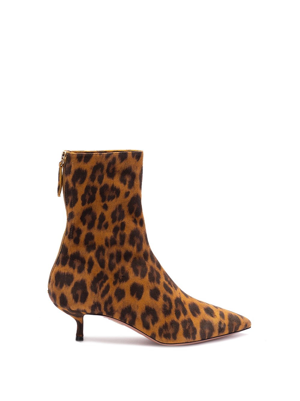 Shop Aquazzura `montmartre Bootie 50` In Brown
