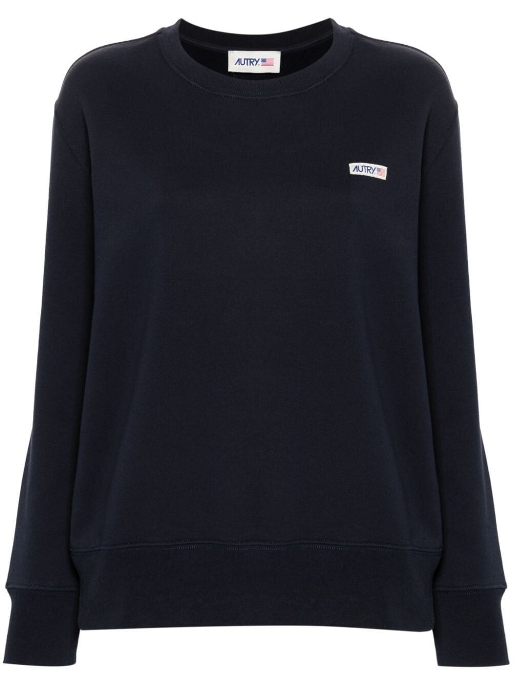 Shop Autry Sweatshirt In Blue