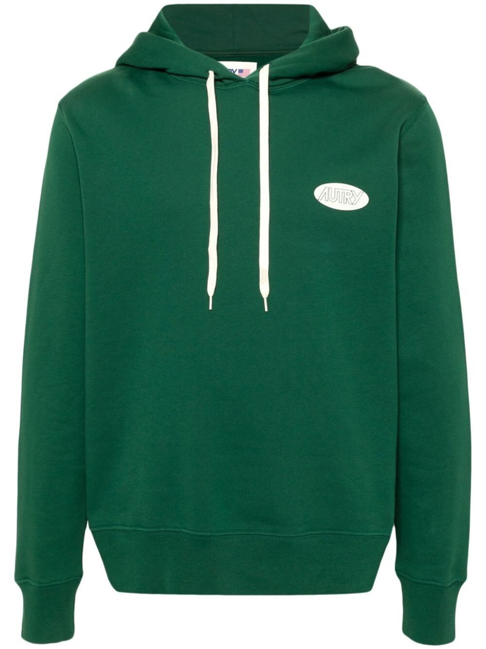 Shop Autry Hoodie In Green