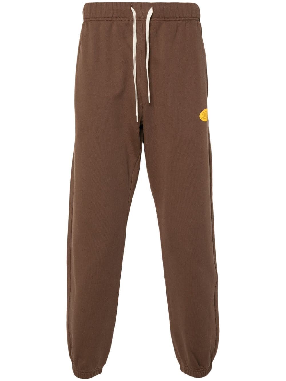 Shop Autry Track Pants In Brown