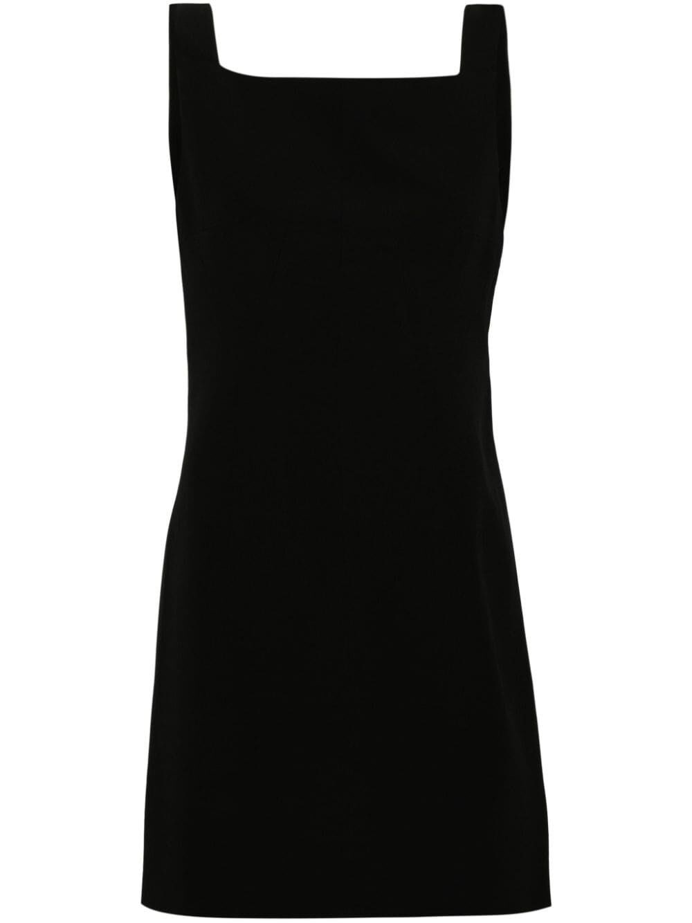 Shop Givenchy Cut-out Short Dress In Black  