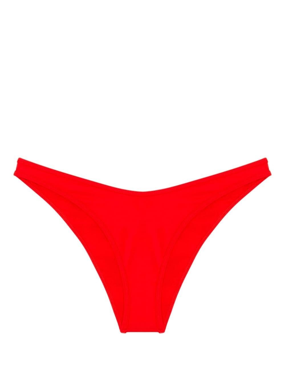 Shop Diesel `bfpn-brazilian` Bikini Slip In Red