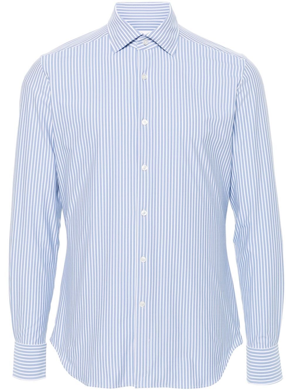 Shop Xacus `active` Shirt In Blue